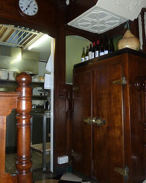Victorian decor at the Grade 2 listed Quality Chop House