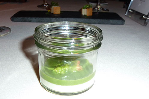 Sat Bains amuse bouche