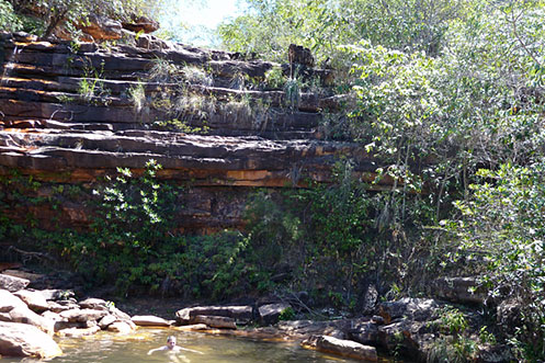 Serrano watering hole Lencois Serrano watering hole Lencois