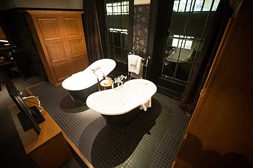Hotel du Vin Cambridge cast iron bath