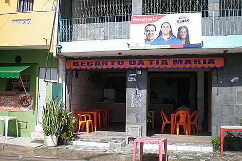 Tia Maria restaurant Salvador Bahia entrance